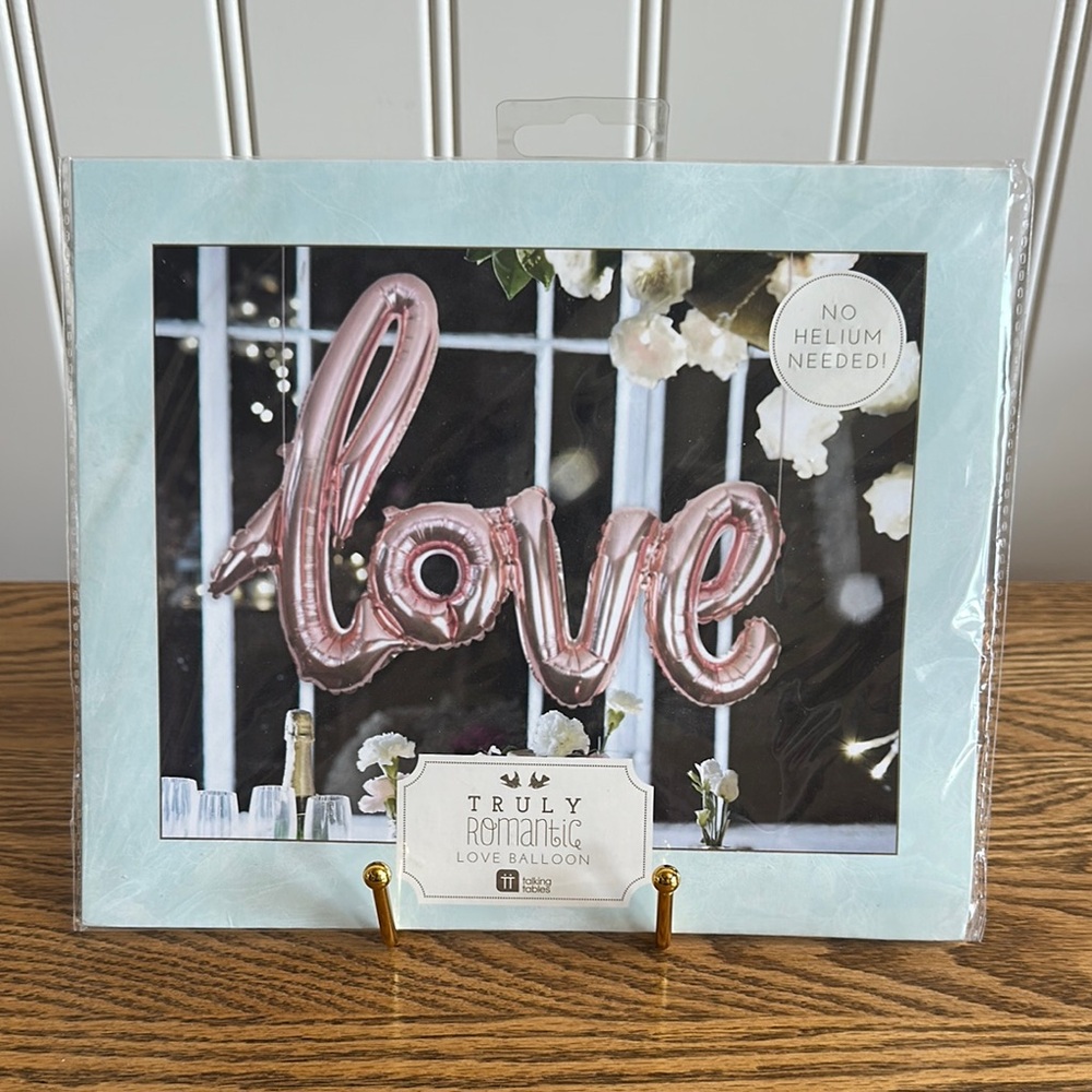 Rose Gold Love Balloon